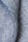 1 Yard Navy or Off White 2 Tone Melange Linen Fabric Lightweight Flat Weave 58 Inches Wide